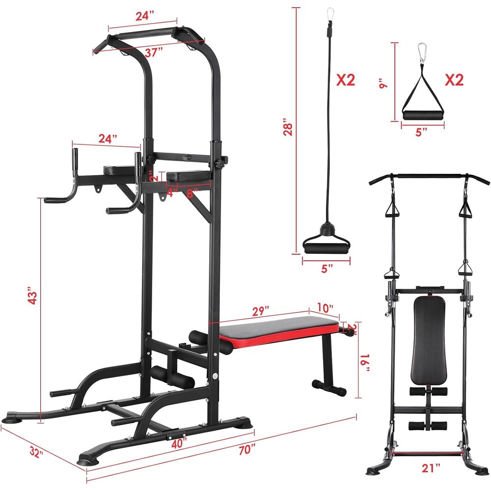 Adjustable Multi-Function Home - Home Bar And Gym recension och pris