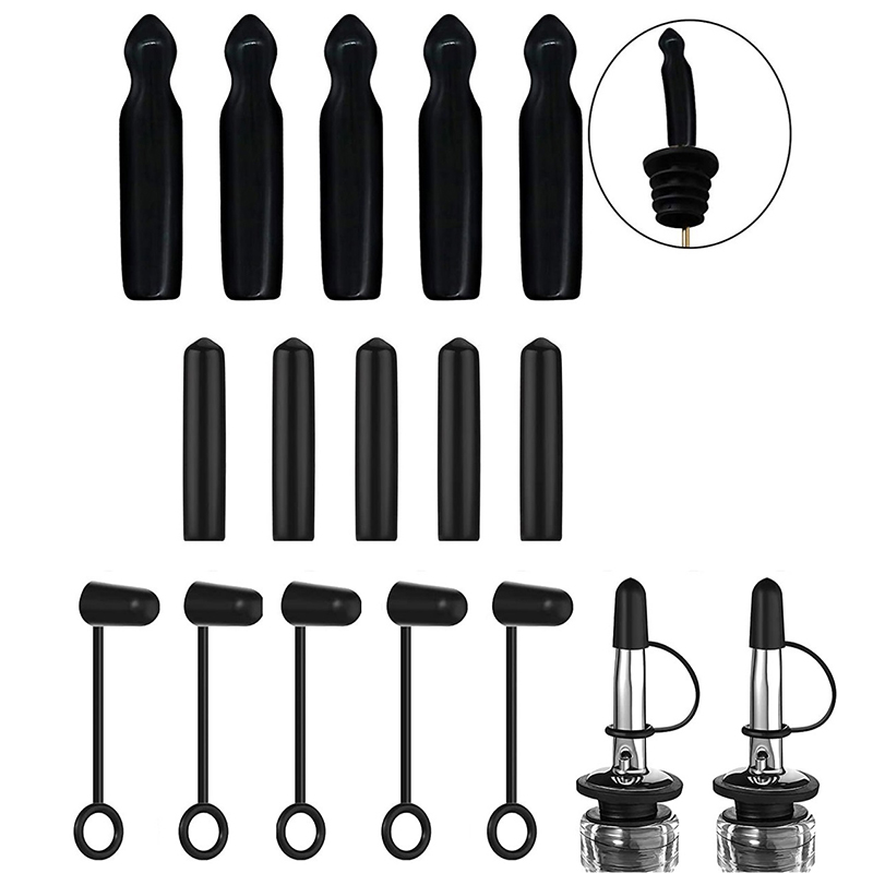 10pcs Rubber Pourer Cap Winte  - Speed Pourer Cap recension och pris