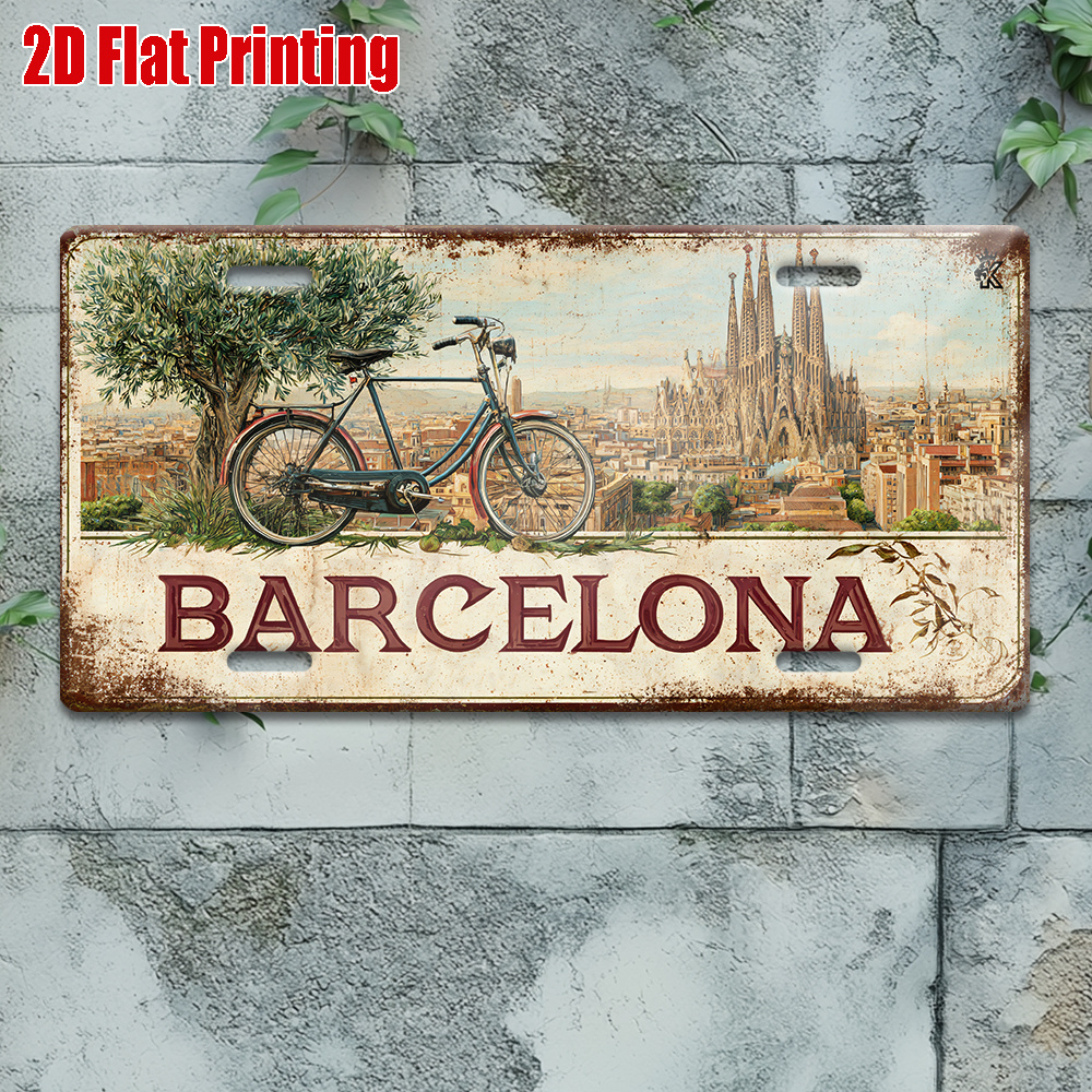 2D Flat, 1 Piece Vintage Metal - Home Barcelona recension och pris