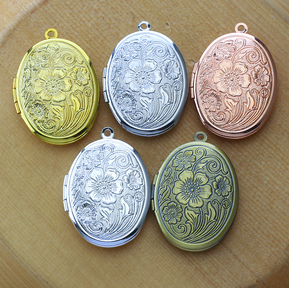 4pcs Flowers Photo Loclet Box  - Bar Cart Gold recension och pris