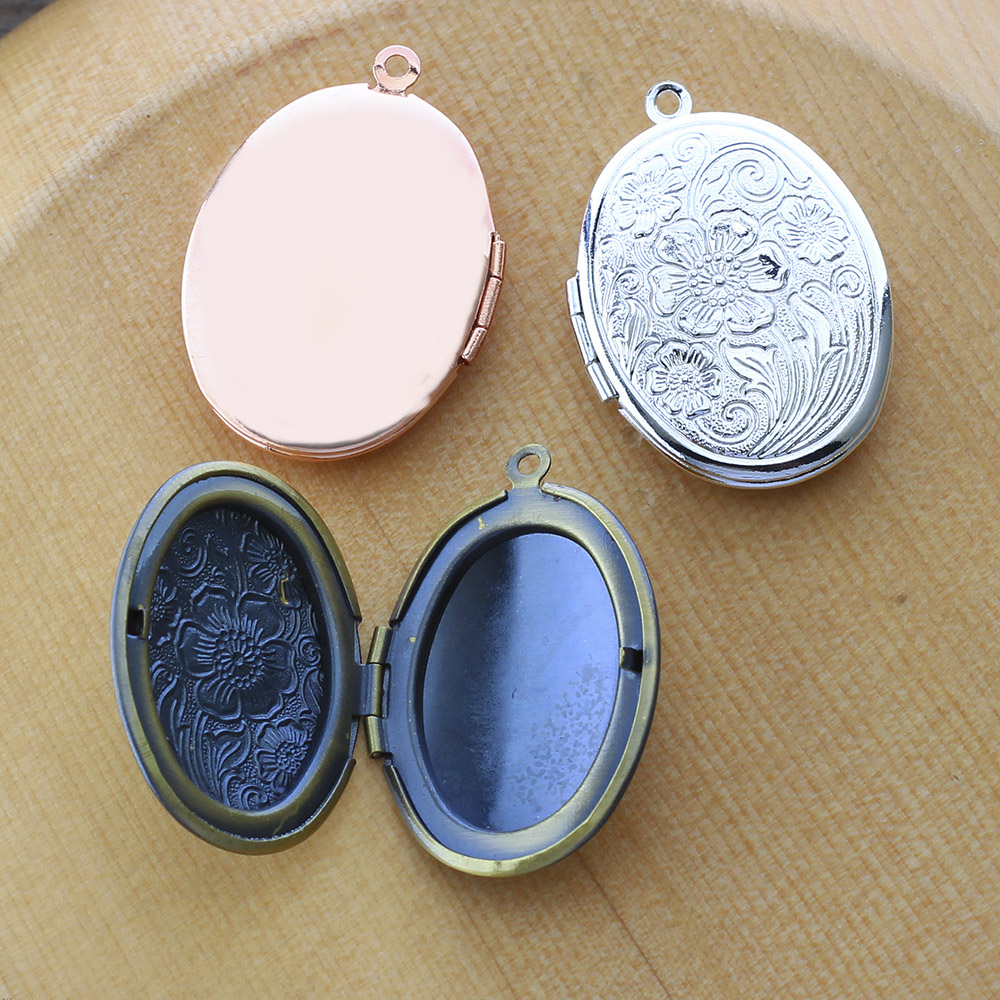 4pcs Flowers Photo Loclet Box  - Bar Cart Gold recension och pris