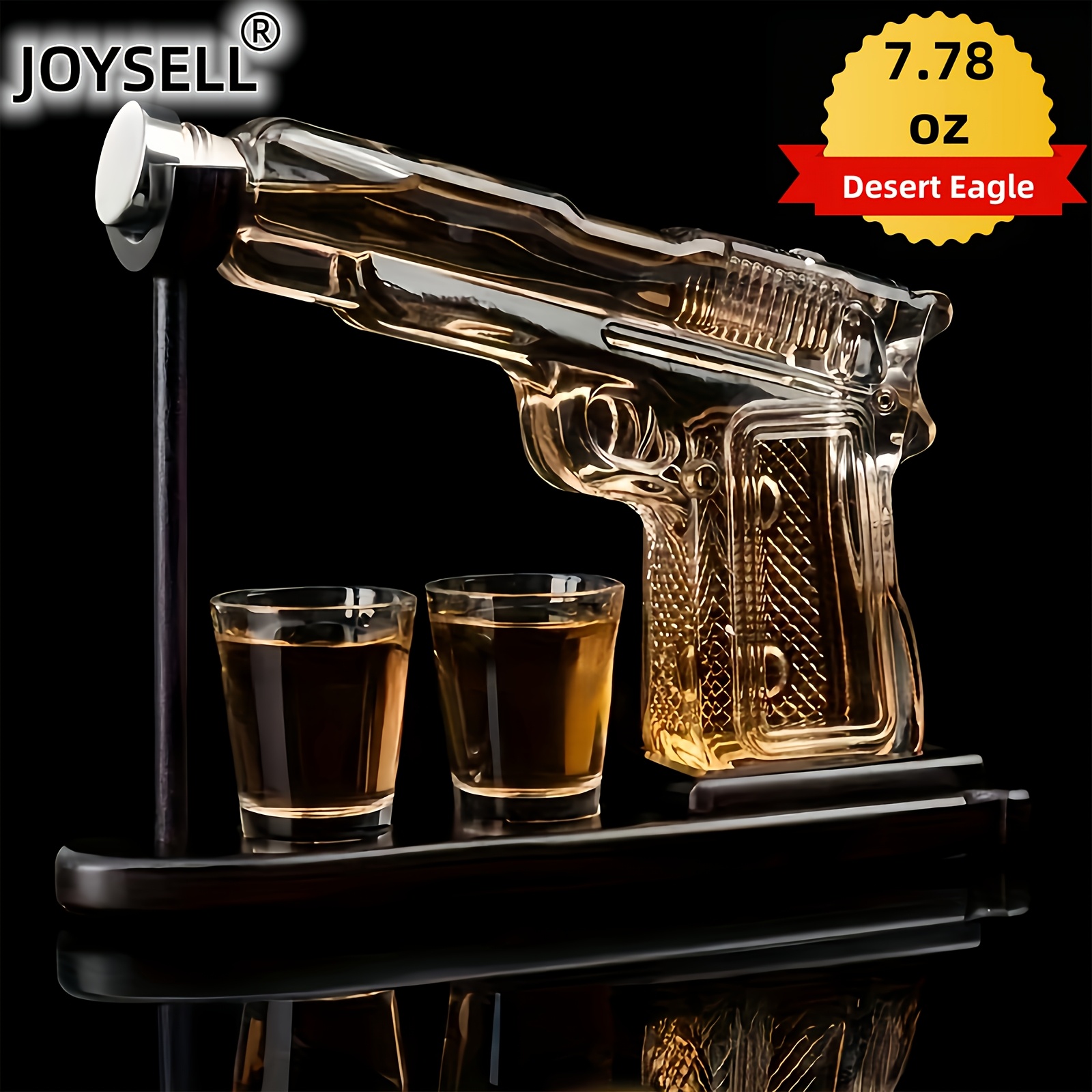 Whiskey Gun Pouring Set – 10 o - Home Bar Set recension och pris