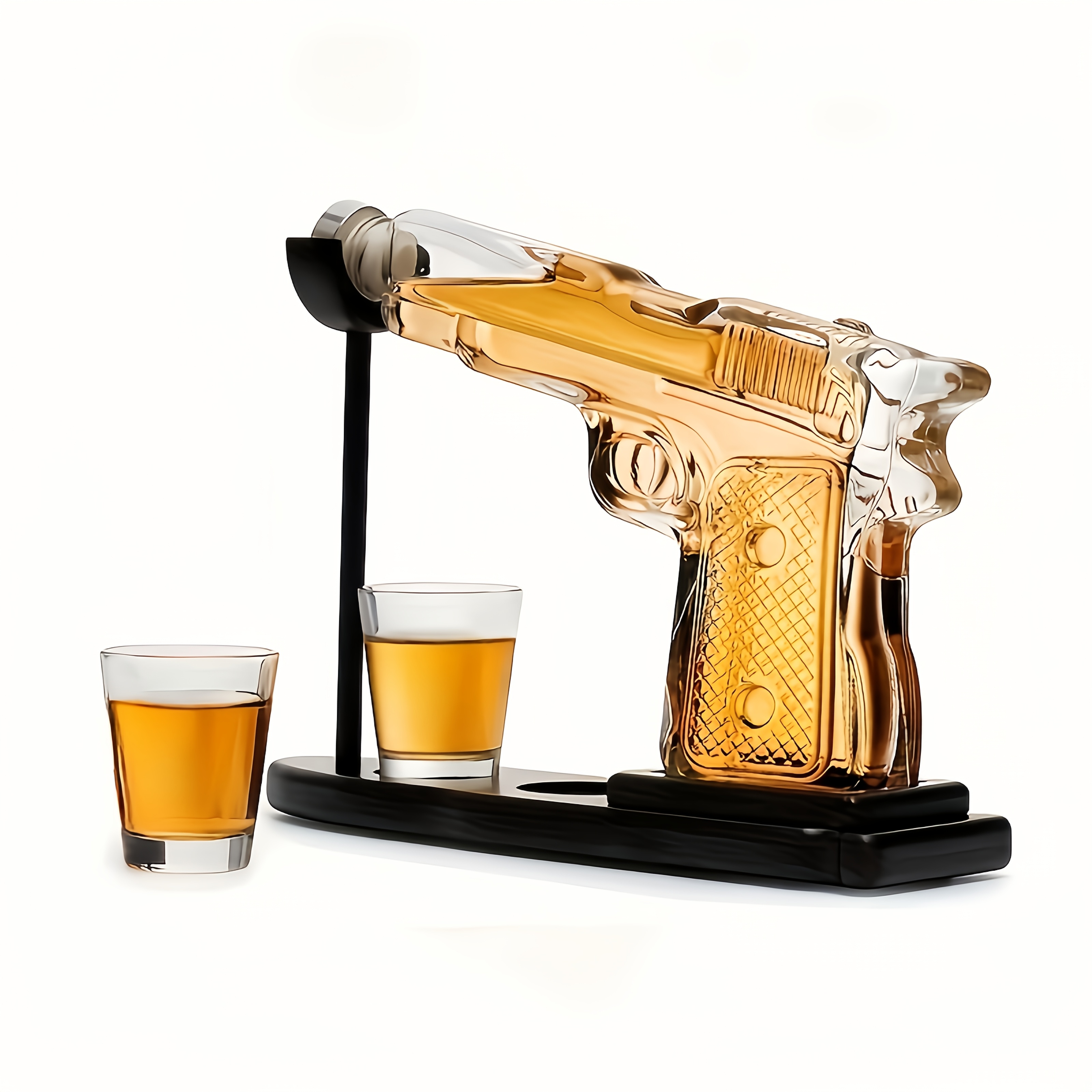 Whiskey Gun Pouring Set – 10 o - Home Bar Set recension och pris