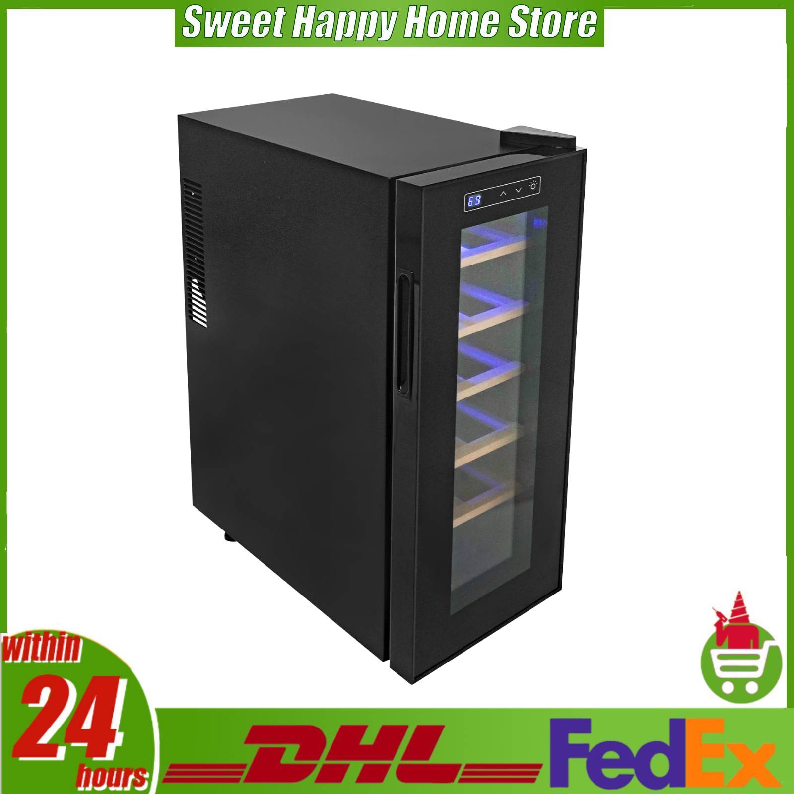 12 Bottle Wine Fridge, Freesta - Home Bar And Fridge recension och pris