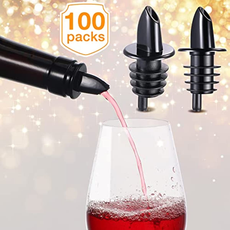100 Packs Liquor Bottle Pourer - Speed Pourer Cap recension och pris