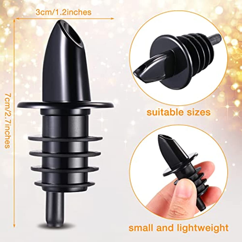 100 Packs Liquor Bottle Pourer - Speed Pourer Cap recension och pris