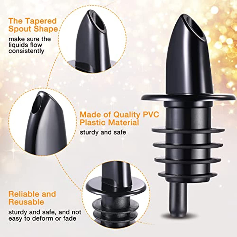 100 Packs Liquor Bottle Pourer - Speed Pourer Cap recension och pris