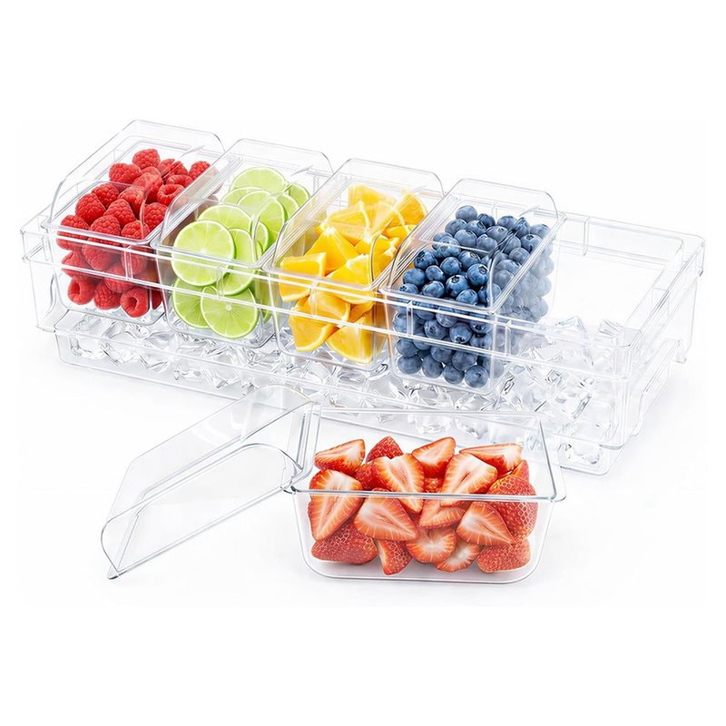 A27F-For Bar Supplies Taco For - Garnish Tray Set recension och pris