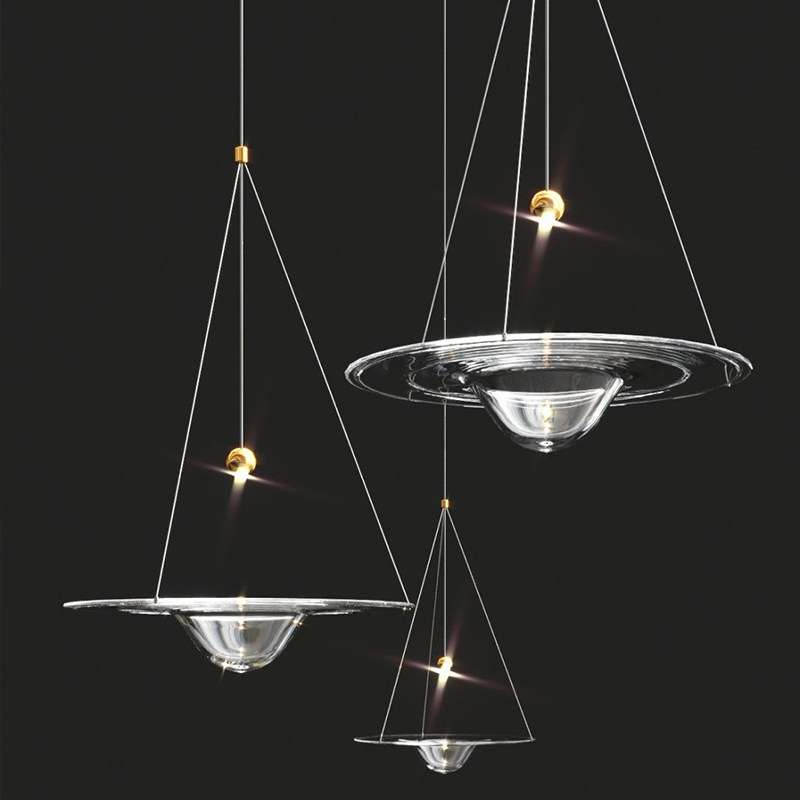 Flying Saucer Chandelier Minim - Home Bar And Counter recension och pris