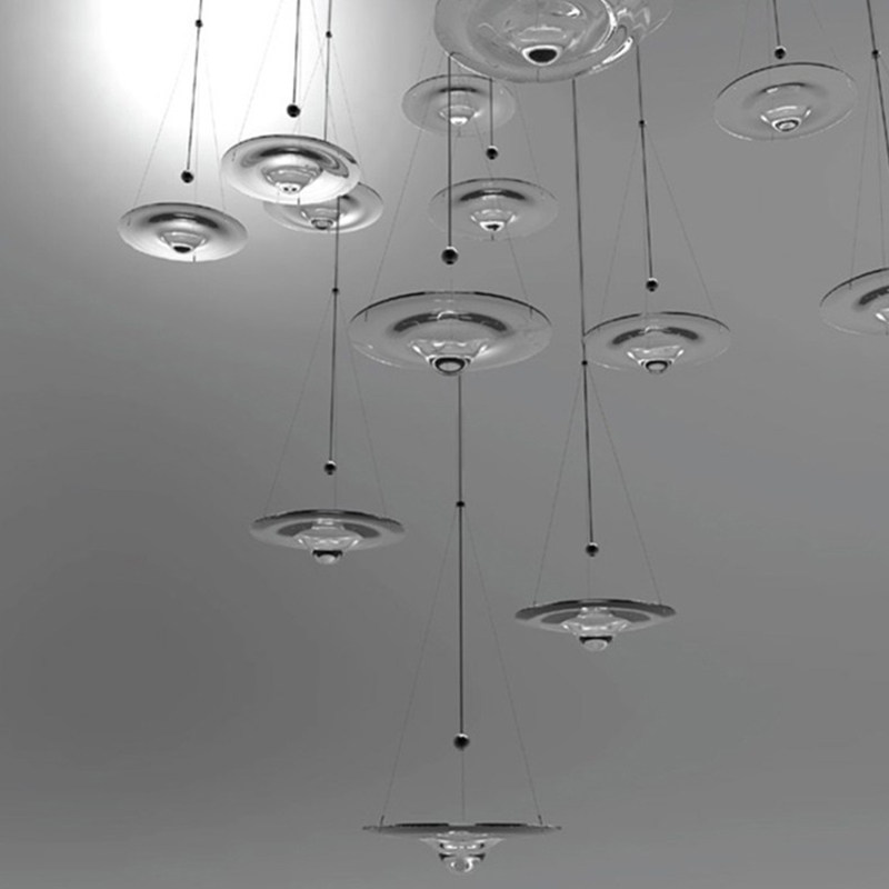 Flying Saucer Chandelier Minim - Home Bar And Counter recension och pris