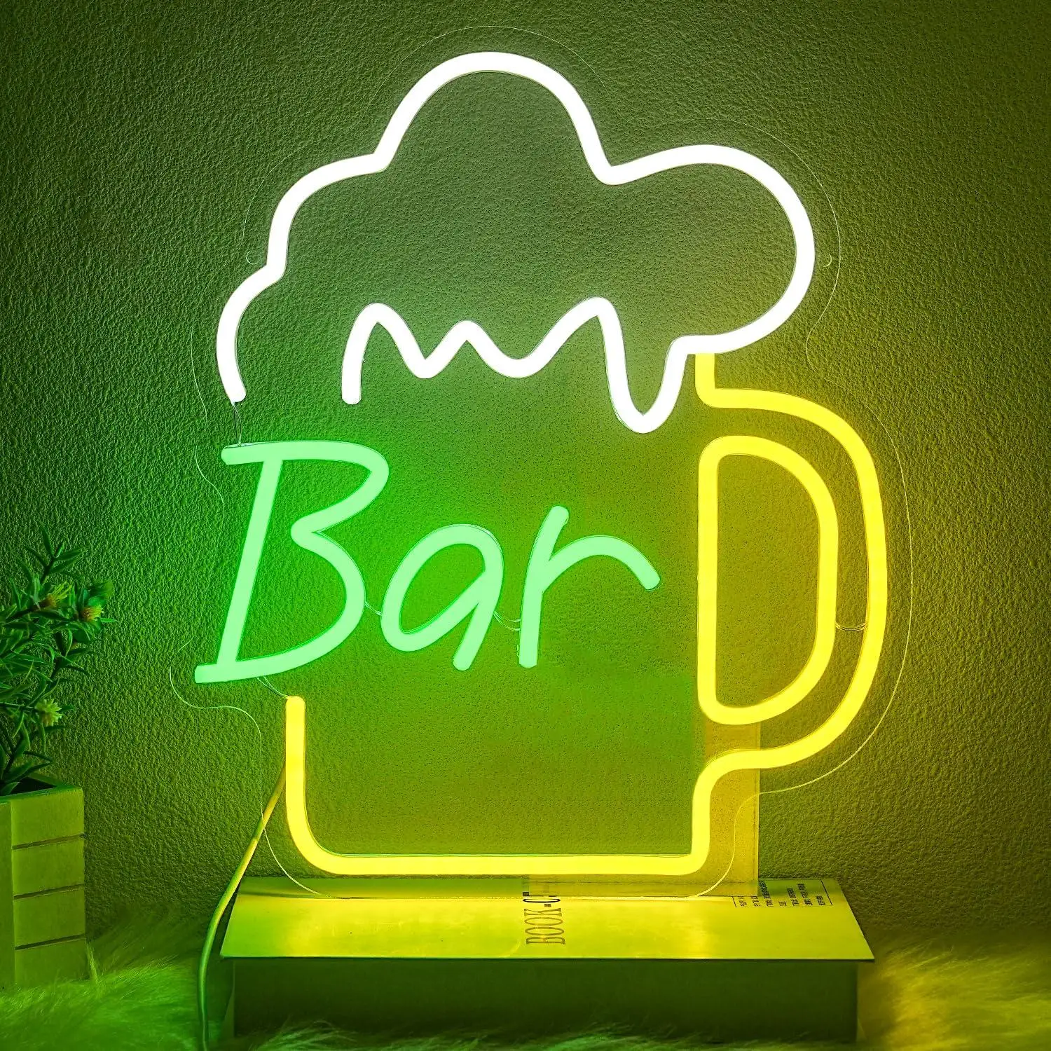 Beer Bar Neon Sign USB Dimmabl - Home Bar And Kitchen recension och pris