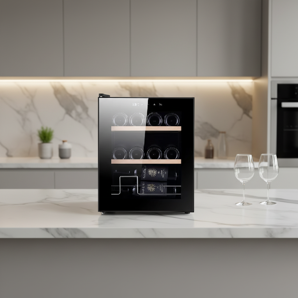 Mini bar Cooler Fridge Red Win - Home Bar And Fridge recension och pris