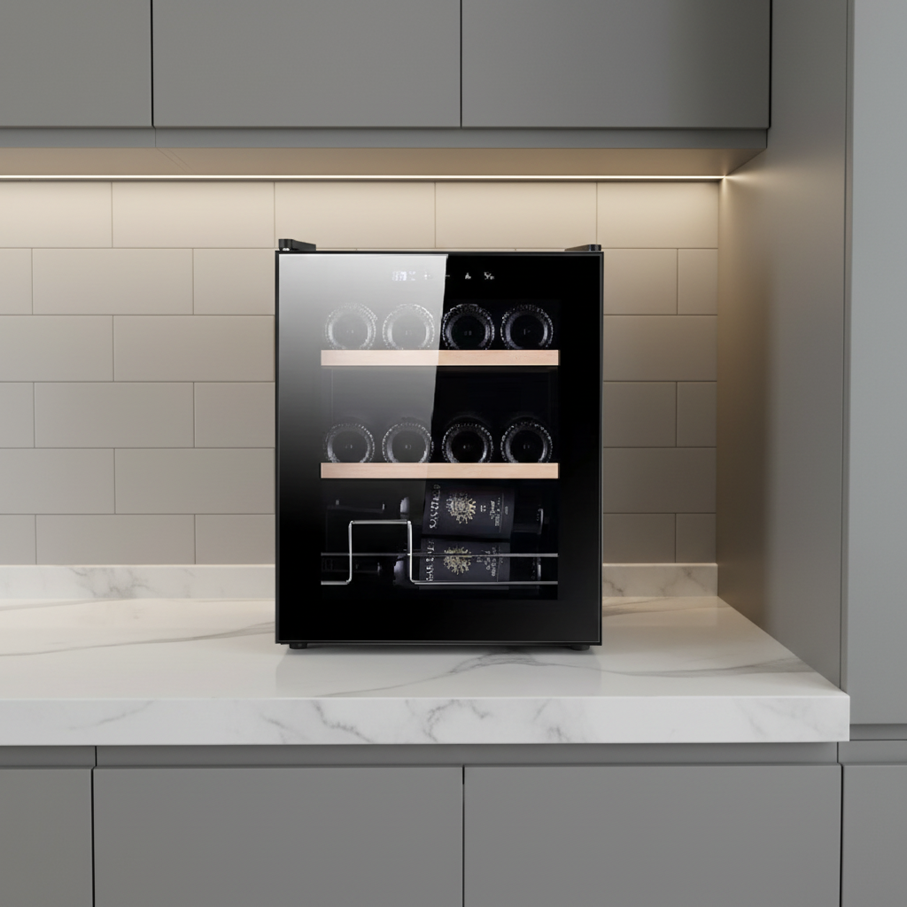 Mini bar Cooler Fridge Red Win - Home Bar And Fridge recension och pris