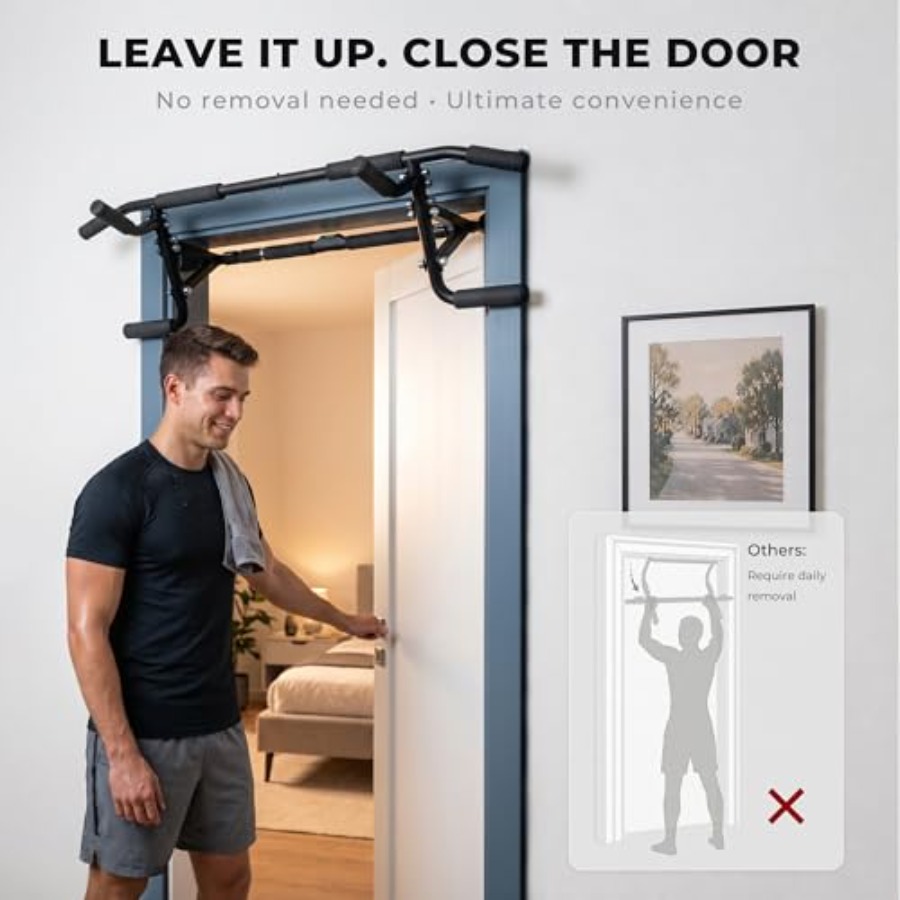 Home gym doorway pull up bar:  - Home Bar And Gym recension och pris