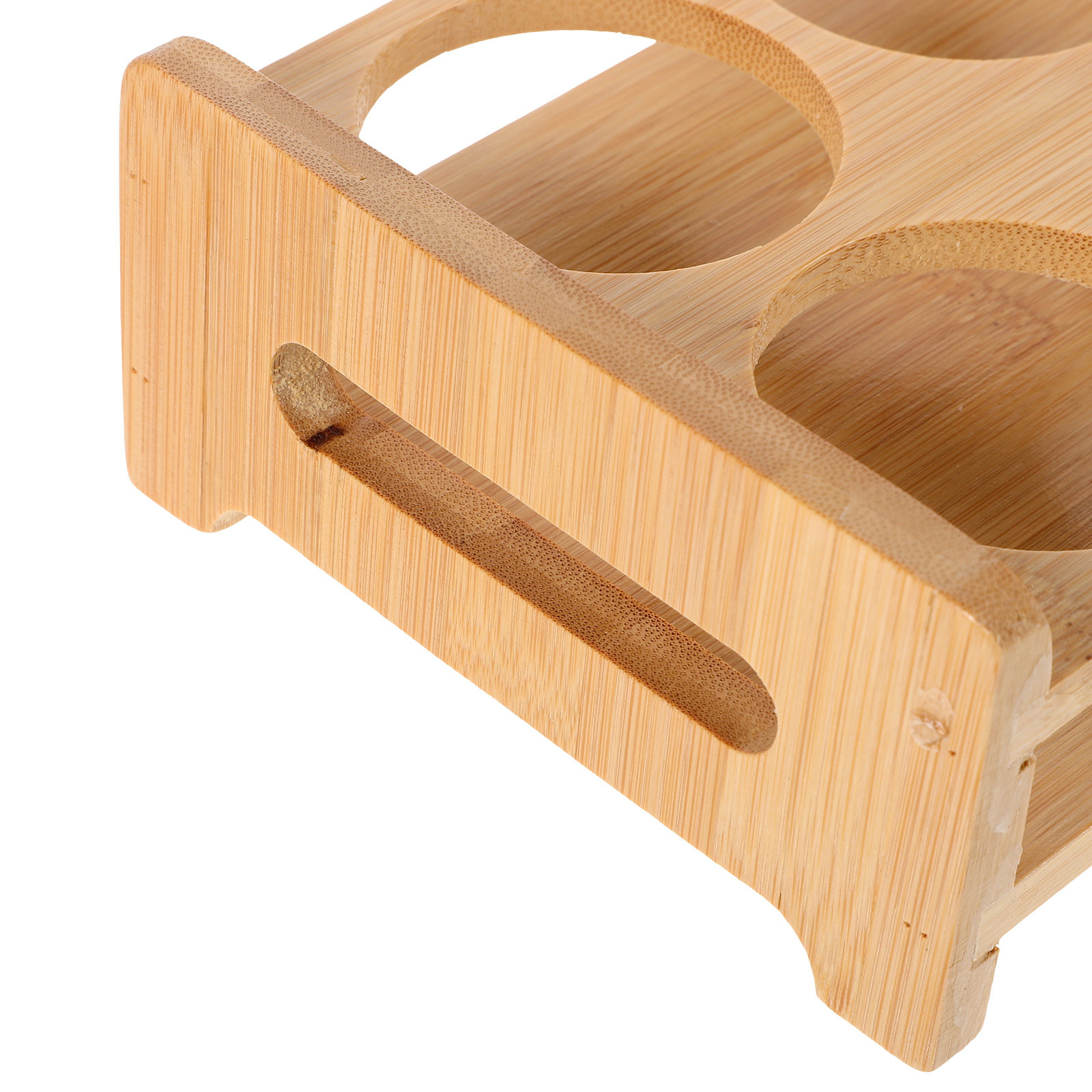 Bamboo Shot Glass Holder Organ - Home Bar Stand recension och pris