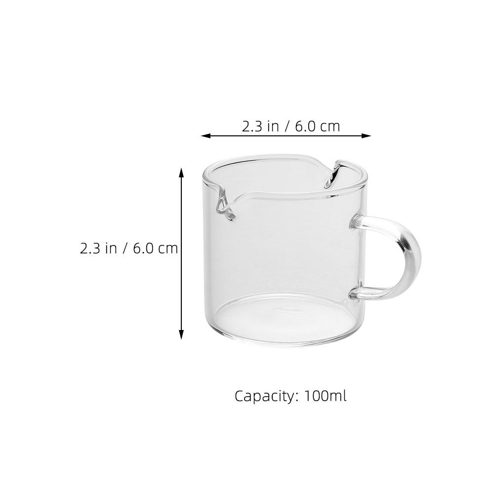 2Pcs 100Ml Double Spout Espres - Home Bar Set recension och pris