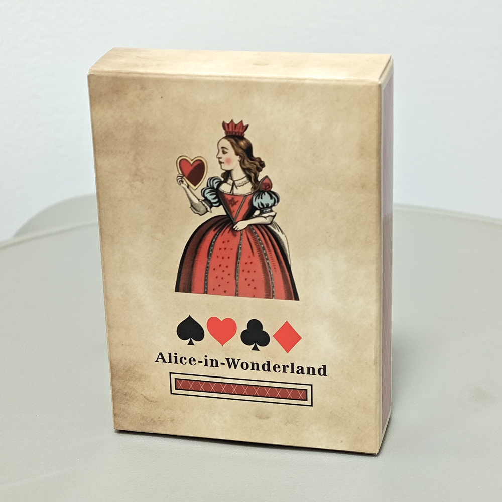 54 Pcs Alice Playing Cards 9*6 - Cocktail Recipe Book recension och pris